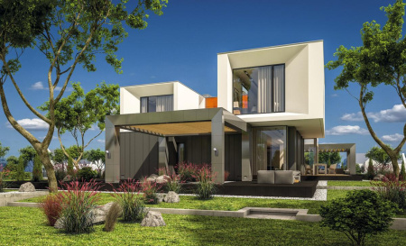 Свет для улицы — Садовый настенный светильник Kanlux ABETE LED EL 20 SE-GR 36573 купить в 