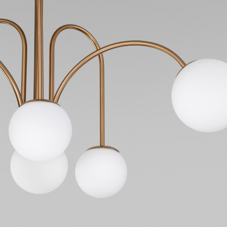 Люстры на штанге — Люстра на штанге Eurosvet 30177/6 латунь купить в 