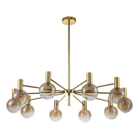 Люстры на штанге — Подвесная люстра Indigo Collana 13015/10R Gold V000221 купить в  Люстры на штанге — Подвесная люстра Indigo Collana 13015/10R Gold V000221 купить в