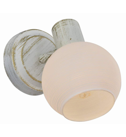 Споты — 26352/1 белый с золотом купить в 