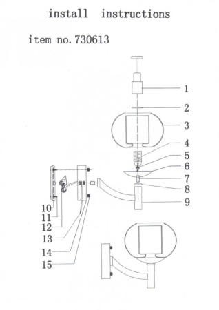 Настенные бра — Бра Lightstar 730613 купить в  Настенные бра — Бра Lightstar 730613 купить в