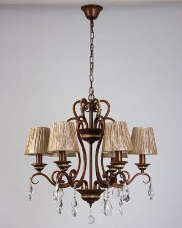 Люстры подвесные — Подвесная люстра Abrasax Annika 1129/8BR купить в 