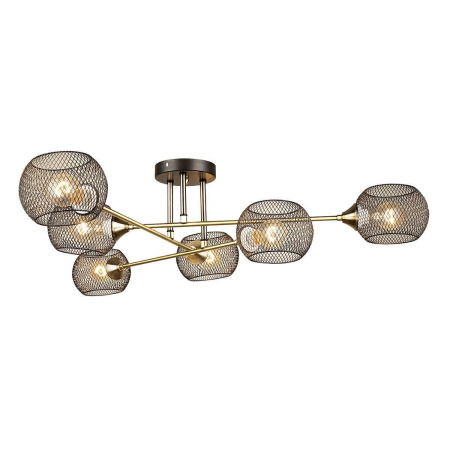 Потолочные люстры — Потолочная люстра IMEX MD.4540-6-S BK+AB купить в 