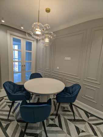 Подвесные светильники — Подвесной светодиодный светильник Seven Fires Монтале SF4001/4P-BR-CL купить в 