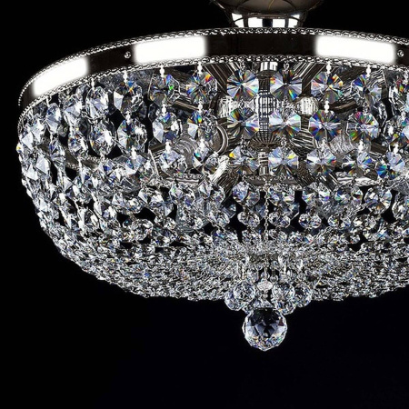 Потолочные светильники — Потолочный светильник Artglass Gerta Dia 450 Nickel CE купить в 