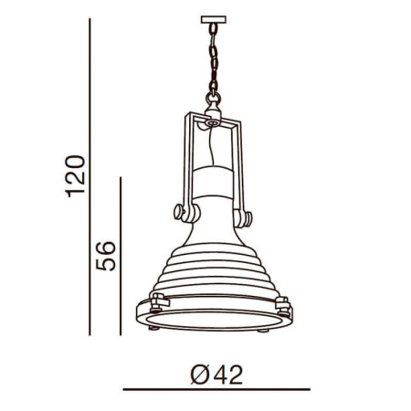 Подвесные светильники — Подвесной светильник Azzardo Marina AZ0980 купить в 