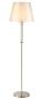 Торшеры и напольные светильники — Торшер Crystal Lux NICOLAS PT1 NICKEL/WHITE купить в  Торшеры и напольные светильники — Торшер Crystal Lux NICOLAS PT1 NICKEL/WHITE купить в