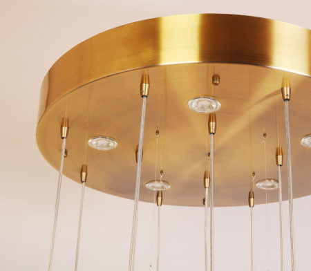 Люстры подвесные — Подвесная люстра Abrasax Paula PL.5301-(8+4)+5BRshade купить в 