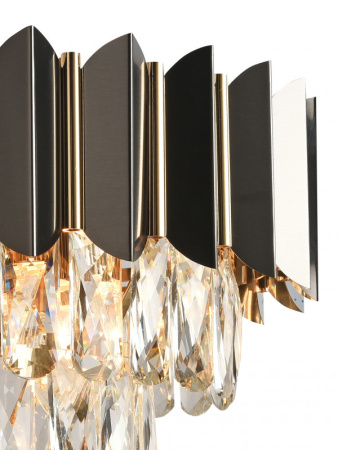 Люстры каскадные — Каскадная люстра Natali Kovaltseva DARIAN II 81448/5C GOLD BLACK купить в  Люстры каскадные — Каскадная люстра Natali Kovaltseva DARIAN II 81448/5C GOLD BLACK купить в