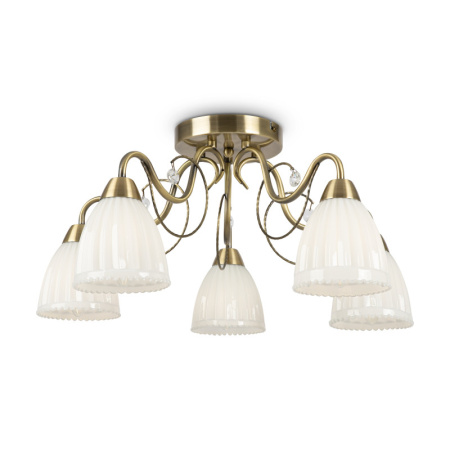 Люстры накладные — Накладная люстра Freya FR2757-PL-05-BZ купить в 