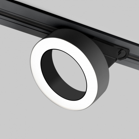Трековые светильники — Светильник на шине Elektrostandard Spila черный 12W 4200K (85079/01) однофазный купить в 