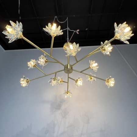 Люстры на штанге — Подвесная люстра Imperium Loft Lotos 203939-26 купить в 