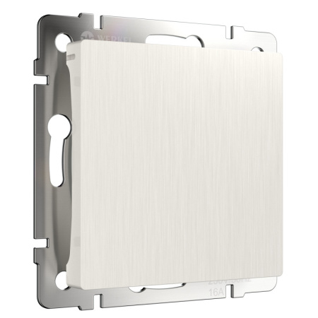 Розетки — Розетка Werkel WL13-70-11 (перламутровый рифленый) купить в 