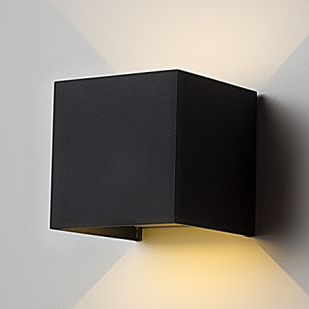 Уличные настенные светильники — Светильник настенный LeDron BCS-WL2027 Black купить в 