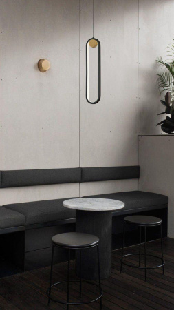 Подвесные светильники — Подвесной светодиодный светильник Milosh Tendence 0877PL-18BK купить в  Подвесные светильники — Подвесной светодиодный светильник Milosh Tendence 0877PL-18BK купить в