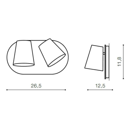 Споты — Спот Azzardo Ramona 2 Switch AZ2564 купить в 