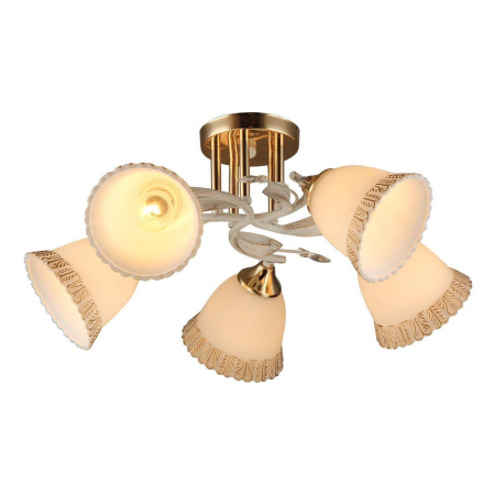 Потолочные люстры — Потолочная люстра IMEX MD.2877-5-S WT+FGD купить в 