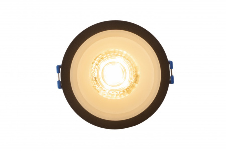 Встраиваемые точечные светильники — Встраиваемый светильник Denkirs DK4033-BK купить в 