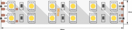 Светодиодные ленты — Лента SWG SWG5120-24-28.8-WW купить в 