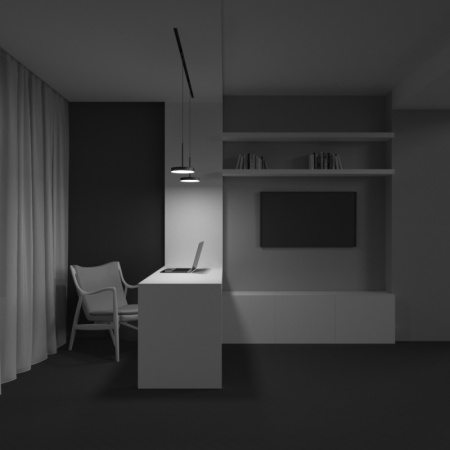 Трековые светильники — Светильник на шине Maytoni Technical TR123-2-15W4K-B купить в 