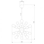 Люстры подвесные — Подвесная люстра TK Lighting 1469 Estrella Black купить в  Люстры подвесные — Подвесная люстра TK Lighting 1469 Estrella Black купить в
