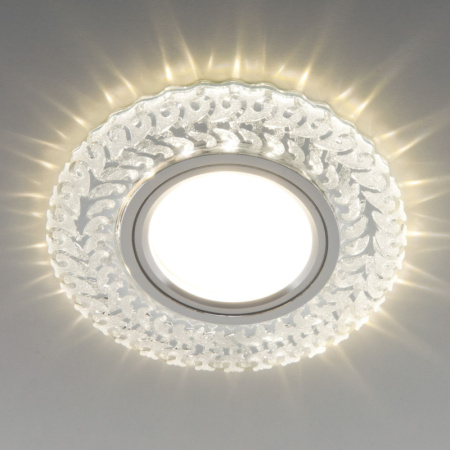 Встраиваемые точечные светильники — Встраиваемый светильник Elektrostandard 2223 MR16 CL прозрачный купить в 