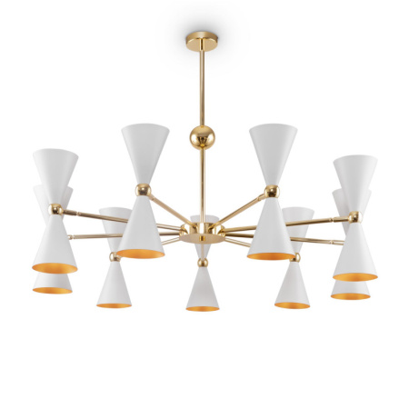 Люстры на штанге — Люстра на штанге Maytoni MOD108PL-18WG купить в 