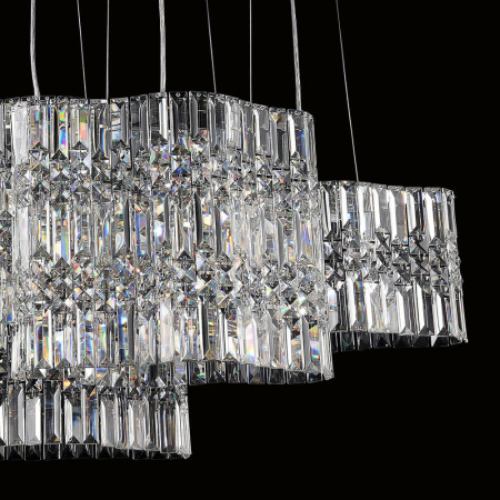 Люстры подвесные — Подвесная люстра Lumien Hall Сейен 0033/8P-CR-CL купить в 