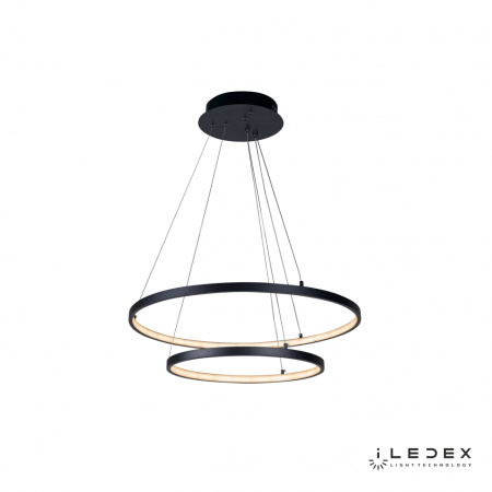 Свет для дома — Подвесная люстра iLedex Axis D098-2 (600x400) BK купить в  Свет для дома — Подвесная люстра iLedex Axis D098-2 (600x400) BK купить в