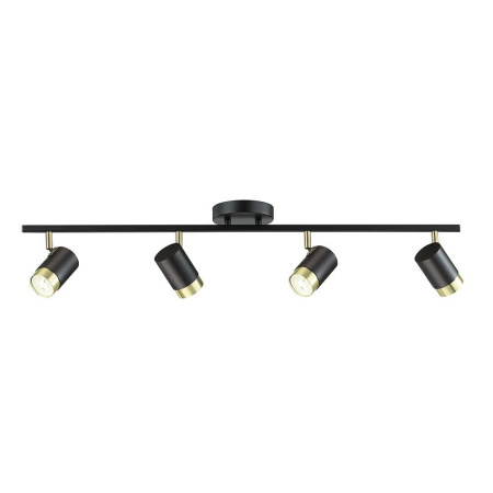 Споты — Спот Lumien Hall Саурис LH8020/4C-BK-GD купить в  Споты — Спот Lumien Hall Саурис LH8020/4C-BK-GD купить в