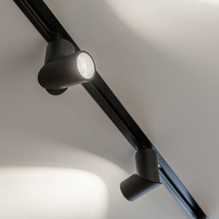 Шинопроводы — Шинопровод Elektrostandard 85082/00 / Встраиваемый однофазный шинопровод черный (1м.) купить в 