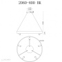 Люстры подвесные — Подвесная люстра iLedex 2060-D800 BK купить в  Люстры подвесные — Подвесная люстра iLedex 2060-D800 BK купить в