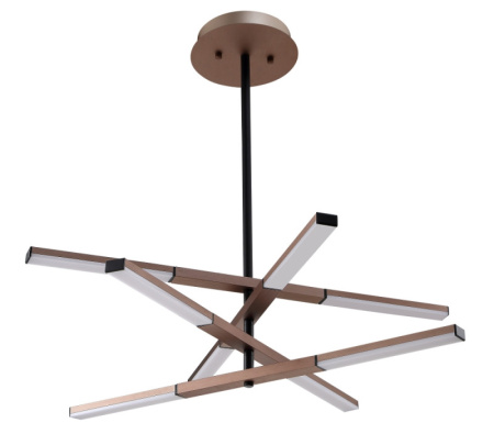 Люстры на штанге — Люстра на штанге Crystal Lux HI-WAY SP8 COFFEE купить в 