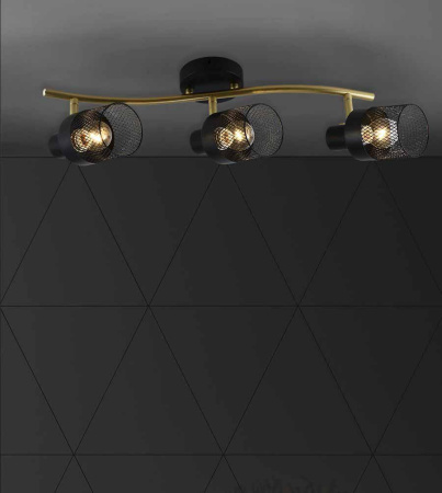 Споты — Спот Seven Fires Kelda SF4705/3C-GD-BK купить в 