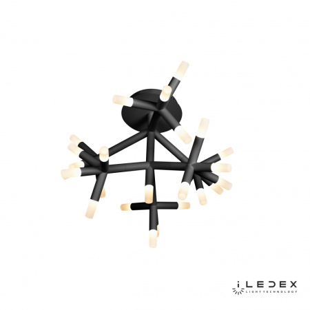 Свет для дома — Потолочная люстра iLedex Savage FS-017-X25 BK купить в  Свет для дома — Потолочная люстра iLedex Savage FS-017-X25 BK купить в