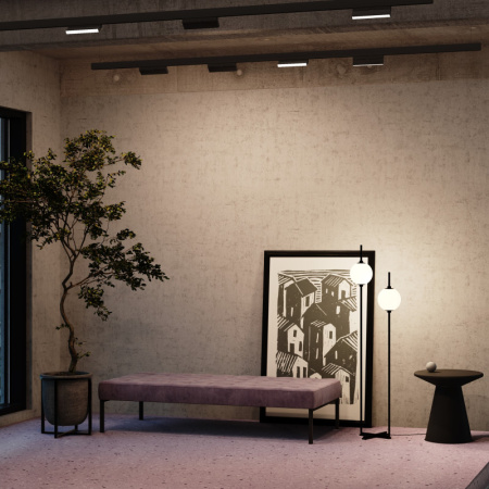 Трековые светильники — Светильник на шине Maytoni Technical TR036-2-12W3K-B купить в 