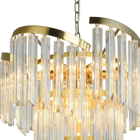 Люстры подвесные — Подвесная люстра Lumien Hall Гарленда LH0042/10P-GDCG купить в 