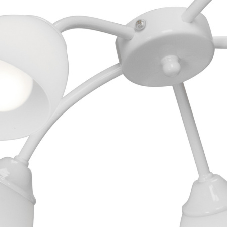 Люстры накладные — Накладная люстра Vitaluce V3194/5PL купить в 