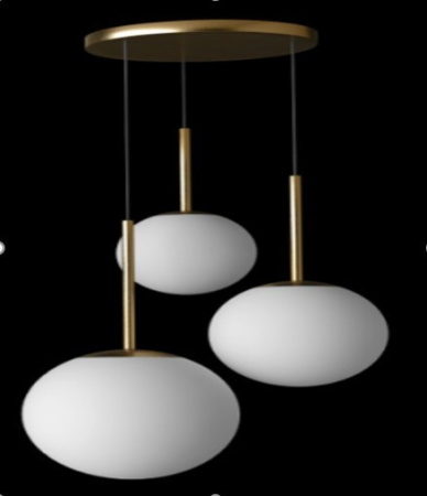 Люстры каскадные — Каскадная люстра Maytoni MOD321PL-03G купить в 