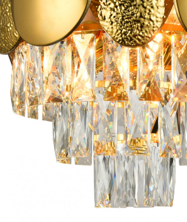 Люстры каскадные — Каскадная люстра Natali Kovaltseva CHIC 81437/6C GOLD купить в  Люстры каскадные — Каскадная люстра Natali Kovaltseva CHIC 81437/6C GOLD купить в