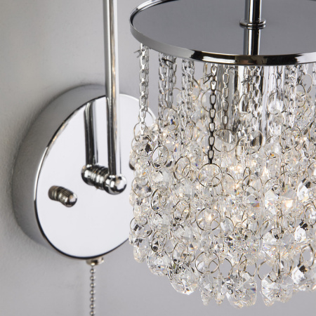 Настенные бра — Бра Eurosvet 3222/1 хром Strotskis купить в  Настенные бра — Бра Eurosvet 3222/1 хром Strotskis купить в