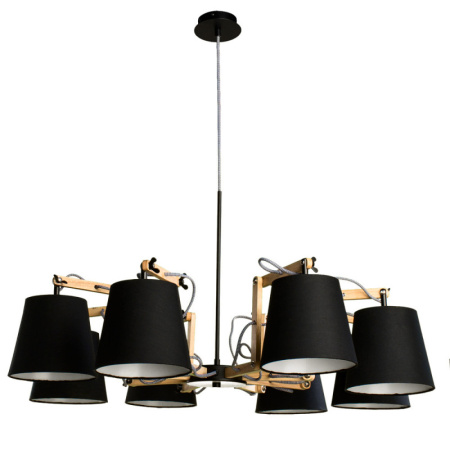Люстры на штанге — Люстра на штанге ARTE Lamp A5700LM-8BK купить в  Люстры на штанге — Люстра на штанге ARTE Lamp A5700LM-8BK купить в