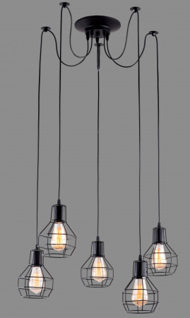Подвесные светильники — Подвесной светильник ARTE Lamp A1109SP-5BK купить в  Подвесные светильники — Подвесной светильник ARTE Lamp A1109SP-5BK купить в