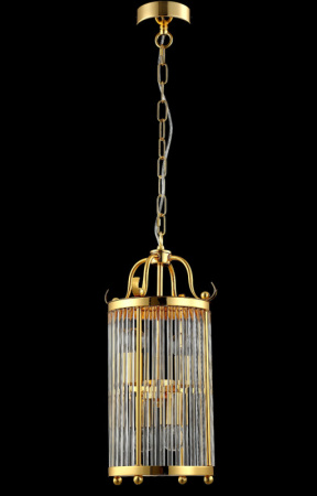 Подвесные светильники — Подвесной светильник Crystal Lux TADEO SP4 D200 GOLD/TRANSPARENTE купить в 