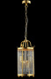 Подвесные светильники — Подвесной светильник Crystal Lux TADEO SP4 D200 GOLD/TRANSPARENTE купить в 