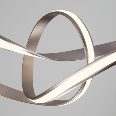 Люстры подвесные — Подвесная люстра Eurosvet 90174/1 сатин-никель купить в 