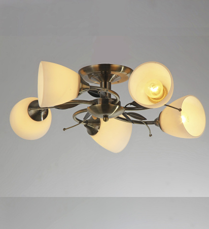 Потолочные люстры — 2643/5 бронза купить в 