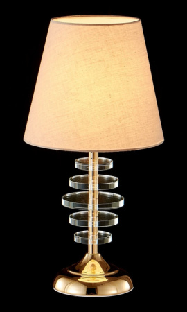 Настольные лампы — Настольная лампа Crystal Lux ARMANDO LG1 GOLD купить в 