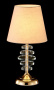 Настольные лампы — Настольная лампа Crystal Lux ARMANDO LG1 GOLD купить в 