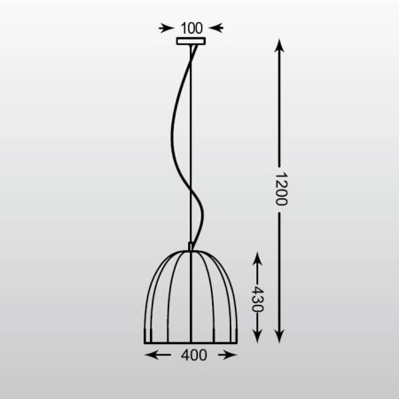 Подвесные светильники — Подвесной светильник Zumaline Rame OYD-10300A-SP1 купить в 